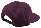 Troy Lee Designs Flat Bill Snap Hat Badge Sangria