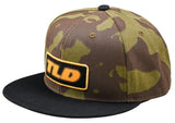 Troy Lee Designs FLAT BILL SNAPBACK FADE OUT OLIVE CAMO