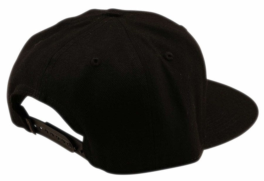 Troy Lee Designs Flat Bill Snap Hat Happy Dayz Black