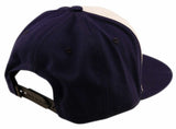 Troy Lee Designs Flat Bill Snap Hat Happy Dayz Indigo / Pumice