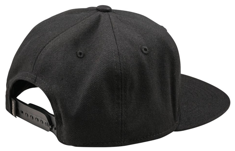 Troy Lee Designs FLAT BILL SNAPBACK SCHOLAR BLACK