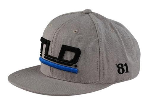 TLD 24.1 SPEED HAT - GREY SIDE FRONT