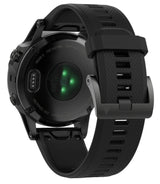 Garmin Fenix 5 Sapphire Black Watch Bundle with Black Band