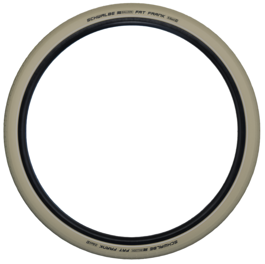 Schwalbe Fat Frank 26 x 2.35" Kevlar Guard Creme Reflective Sidewall Tyre