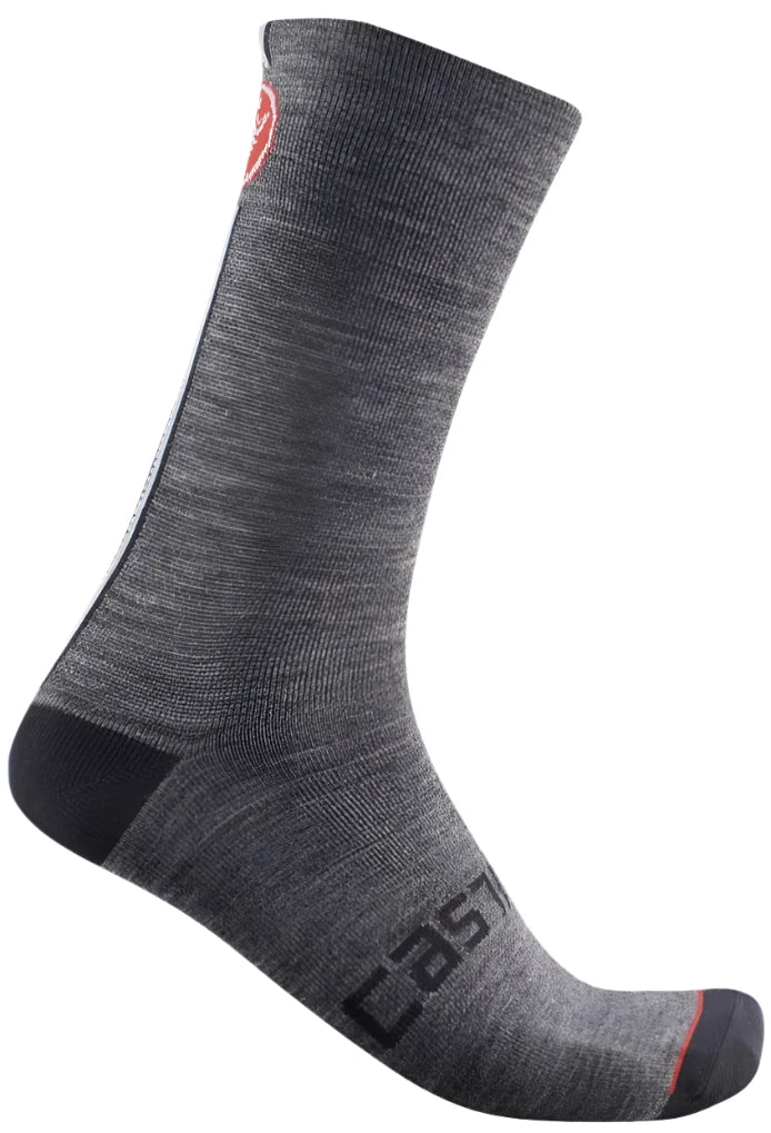 CASTELLI RACING STRIPE SOCKS DARK GRAY