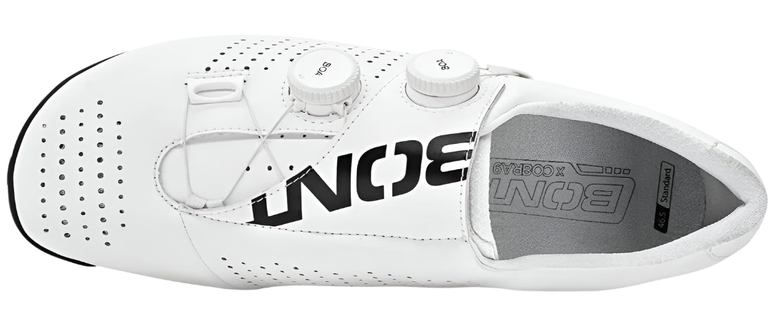 Bont Vaypor SL Wide Fit Carbon Road Shoes White
