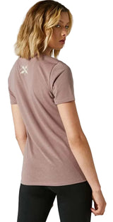 Fox Women CALIBRATED Short Sleeve TECH TEE Plum Perfect BACK
