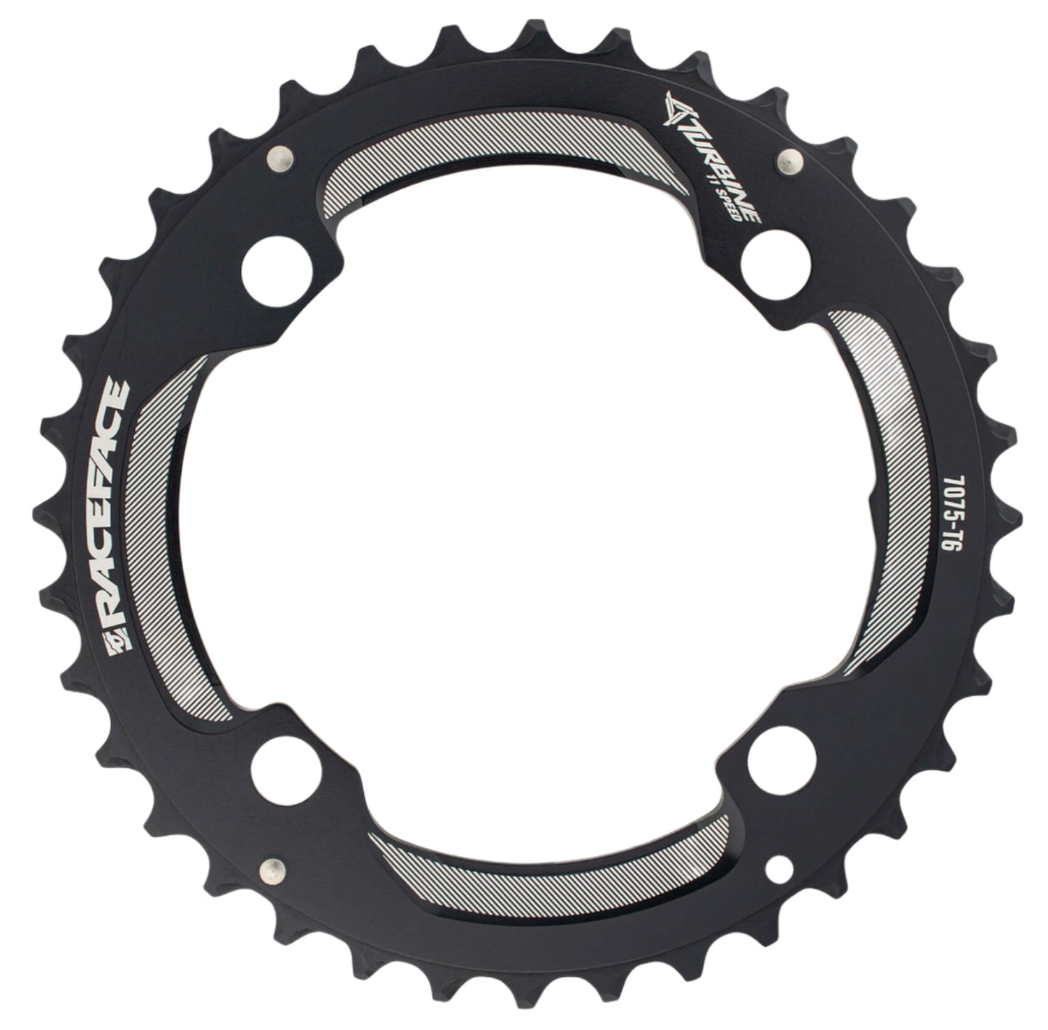 Race Face Turbine 104BCD 11 Speed 2x Chainring Black