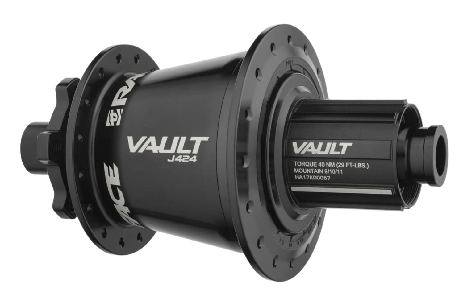 Race Face VAULT 12X148 28H XD REAR HUB BLACK