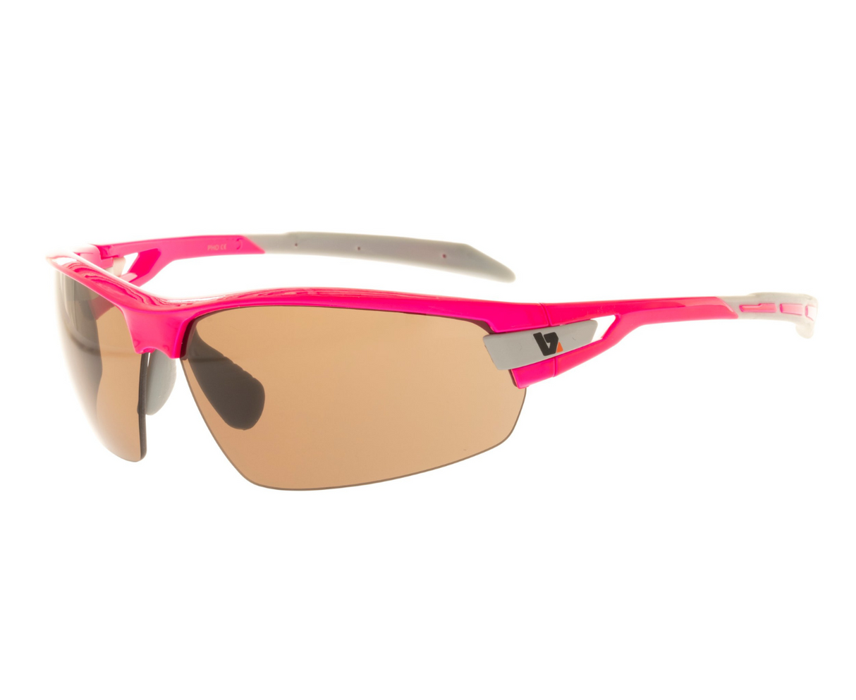 BZ Optics PHO Polarised HD Bifocal Amber Glasses Pink