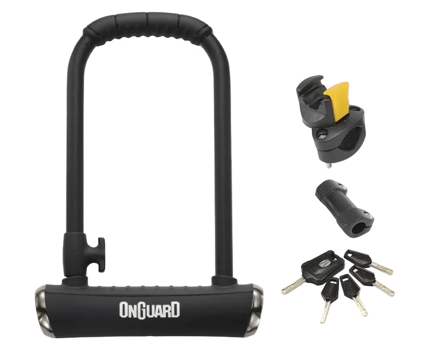 OnGuard Pitbull X-Series 14mm Key U-Lock 11.5cm x 23cm