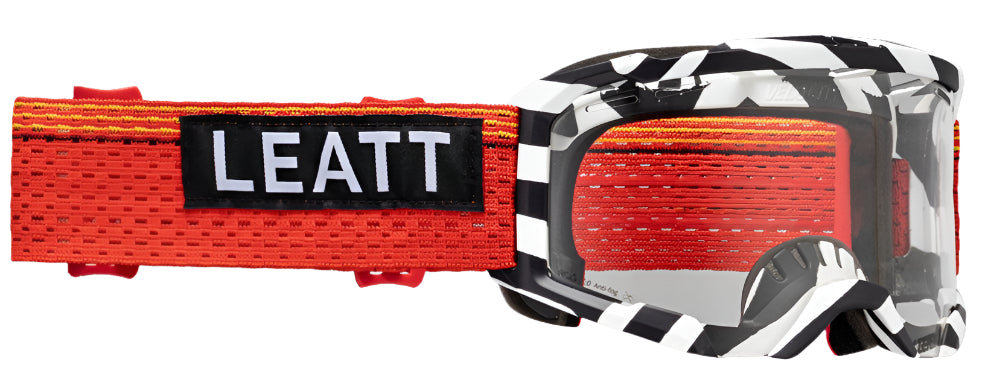 Leatt Velocity 4.0 MTB Goggle X-Flow Stripe Clear Lens 83%