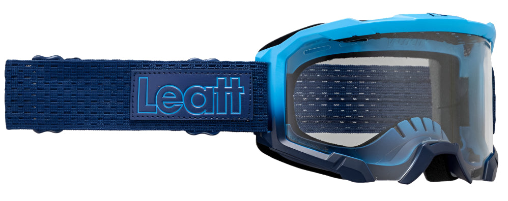Leatt Velocity 4.0 MTB Goggle Cyan Clear Lens 83%