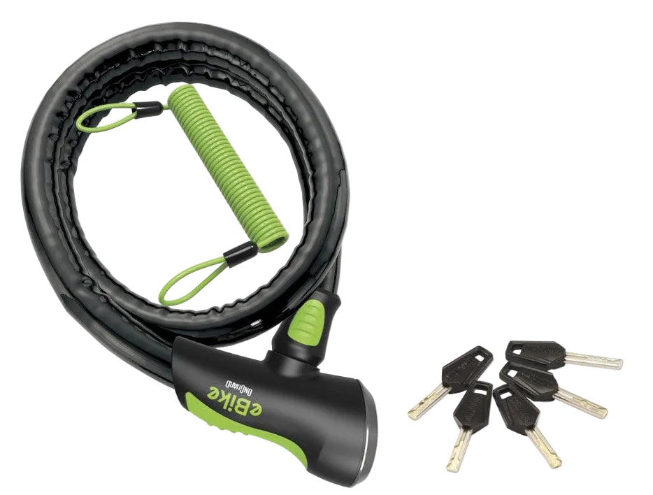 OnGuard Rottweiler E-Bike Armored Cable Lock 180cm x 25mm