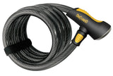 OnGuard Doberman Coil Key Cable Lock 185cm x 12mm