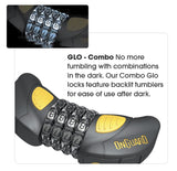 OnGuard Terrier Glow Coil Combo 4 Cable Lock 185cm x 10mm