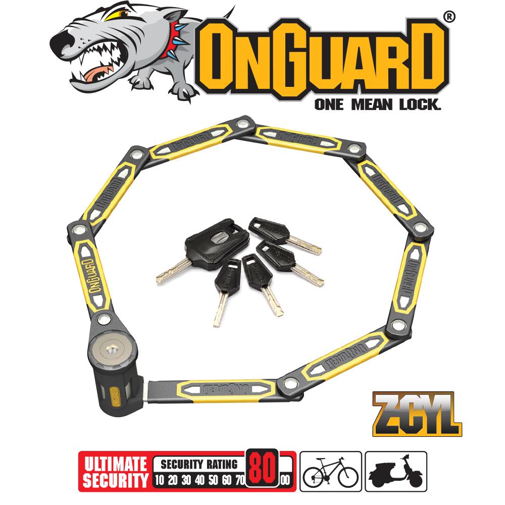 OnGuard K9 Heavy Duty Link Plate 79cm Folding Lock