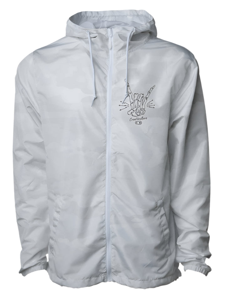 Crank Brothers WINDBREAKER ROCK N ROLL WHITE CAMO