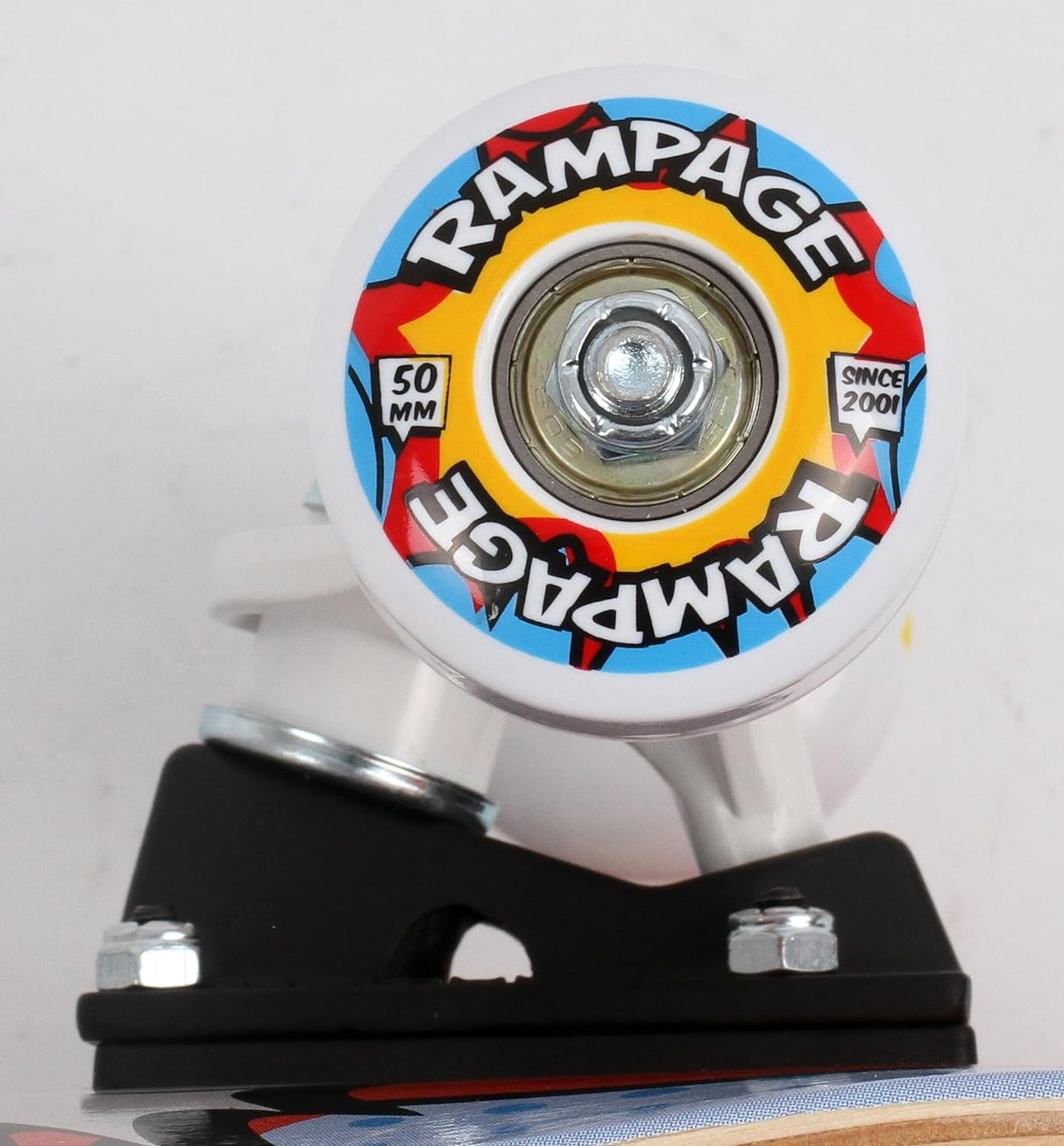 RAMPAGE Comic Art Complete Skateboard - Blue 8