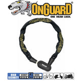 OnGuard Fastlock 5.5mm 90cm Chain Key Lock