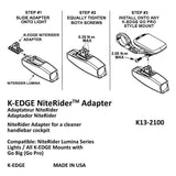 K-Edge Go Big Niterider Combo Adapter For Lumina