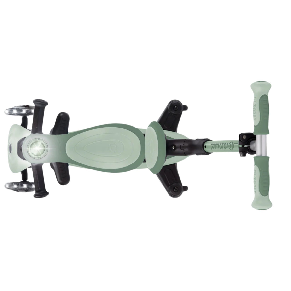Globber Go Up Baby Lights 360 - Sage/Olive