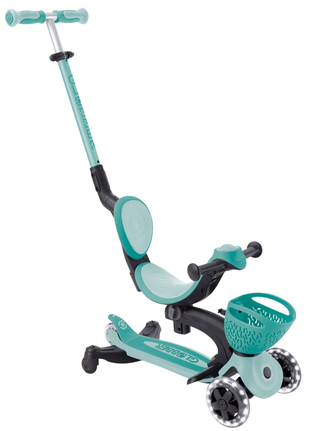 Globber Go Up Baby Lights 360 Scooter