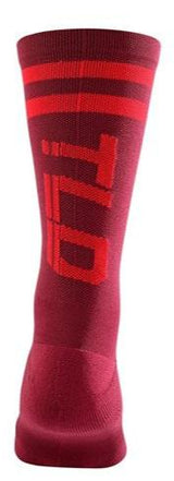 TLD PERFORMANCE CREW SOCK SPEED - OXBLOOD