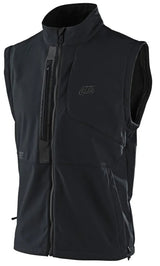 TROY LEE DESIGNS 24.1 SCOUT TRAVERSE JACKET SOFTSHELL BLACK FRONT