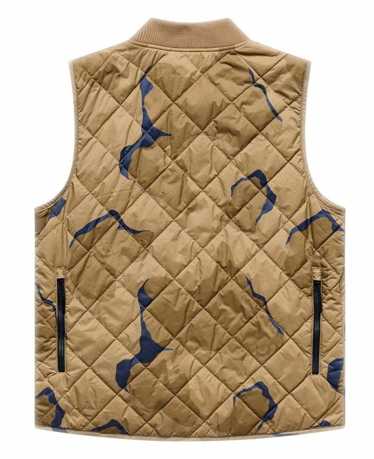 Troy Lee Designs Ruckus Ride Vest Flow Camo Sienna BACK
