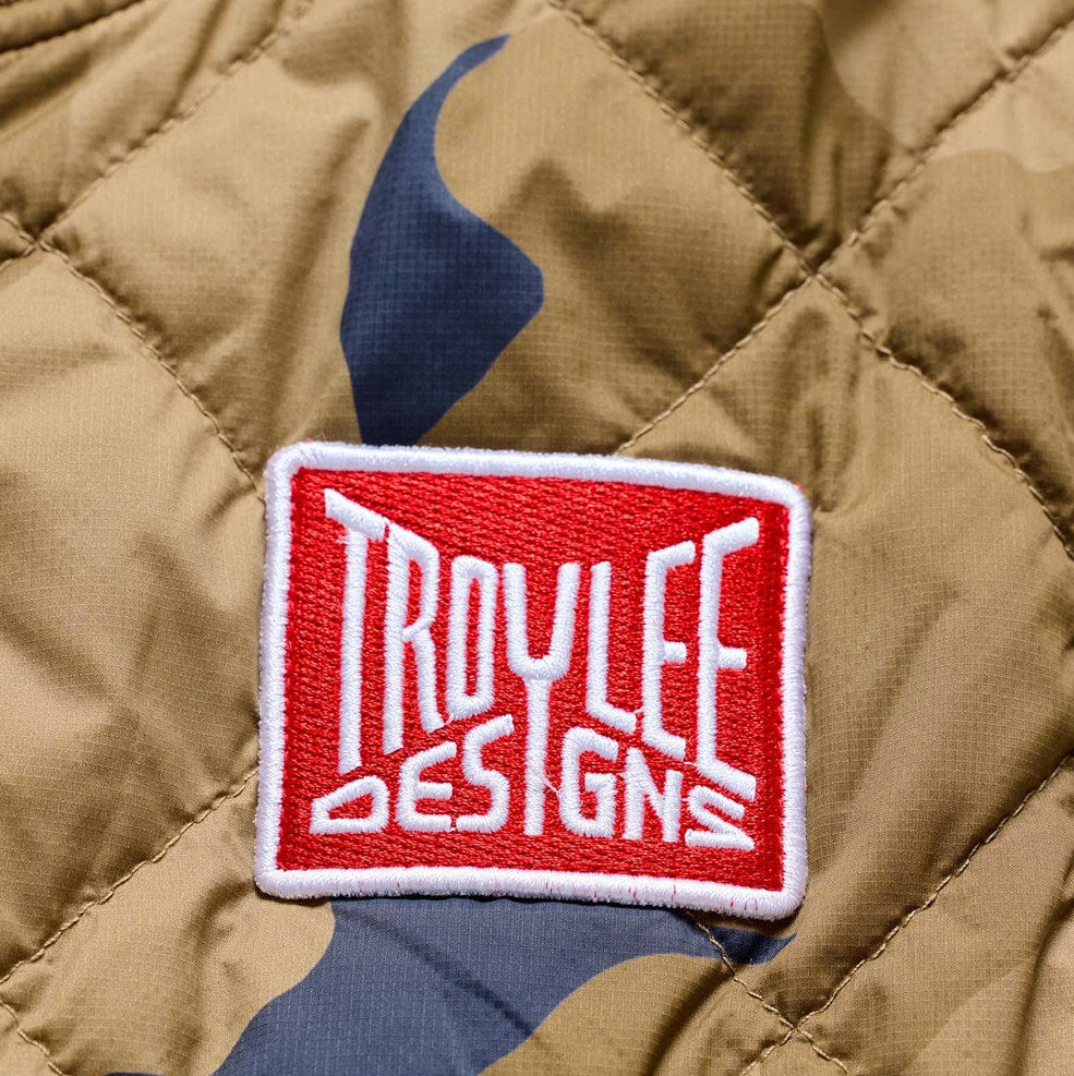 Troy Lee Designs Ruckus Ride Vest Flow Camo Sienna DETAILS