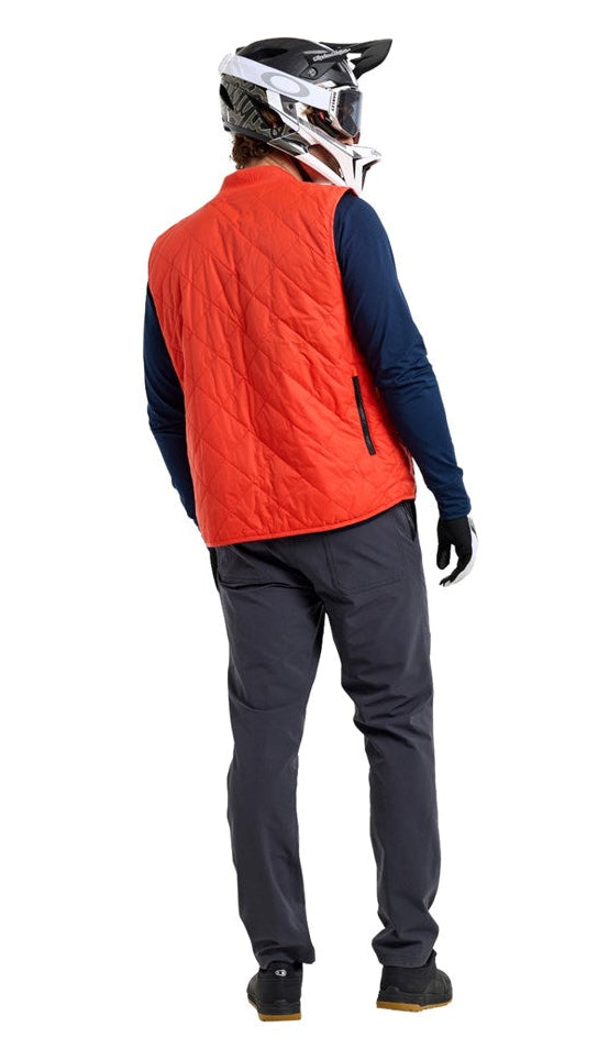 Troy Lee Designs Ruckus Ride Vest 25.2 Mono Fuego BACK FACING MODEL