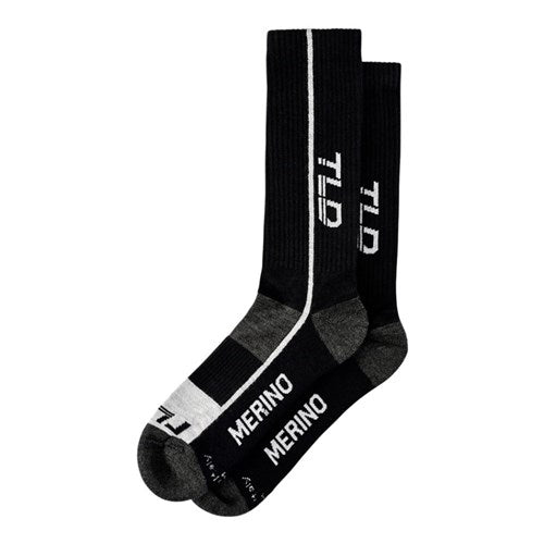 Troy Lee Desgins 26.1 Chill 50/50 Merino Sock Mono Black