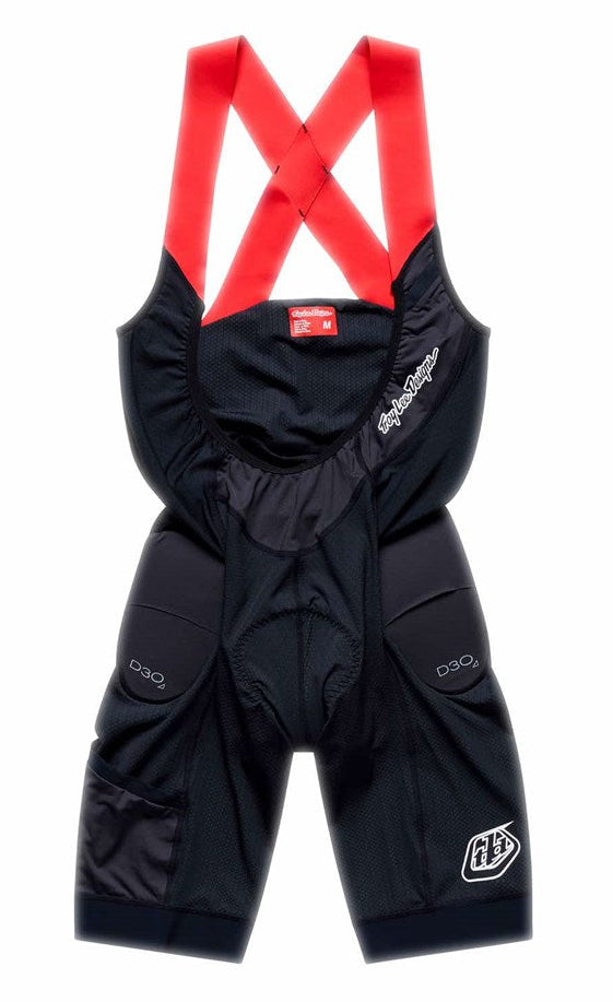Troy Lee Designs Ultra Enduro Bib Liner Mono Black FRONT
