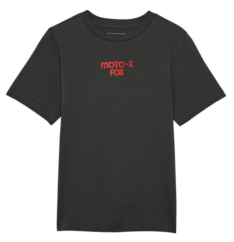 Fox Youth 74 Short Sleeve Tee Dark Shadow Front 