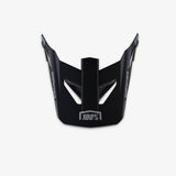 100 Percent STATUS Repl Visor Decline Grey
