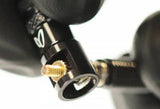 Effetto Caffelatex Tubeless TL Valves 100mm Pair Black