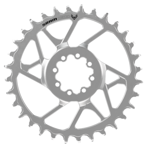 Chain Ring T-TYPE Eagle Steel Direct Mount 3mm Offset Eagle (including 8 bolts) Silver