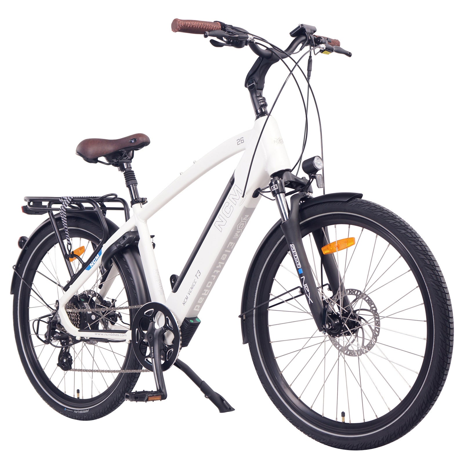 e bike trekking amazon NCM T3 Trekking E-Bike 26, City-Bike, 250W, 48V 12Ah 576Wh Battery – Crooze
