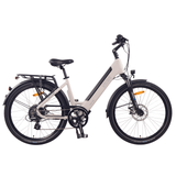 NCM T3S Step-Thru Trekking E-Bike, City-Bike, 250W, 48V 12Ah 576Wh Battery [Sand 26"]