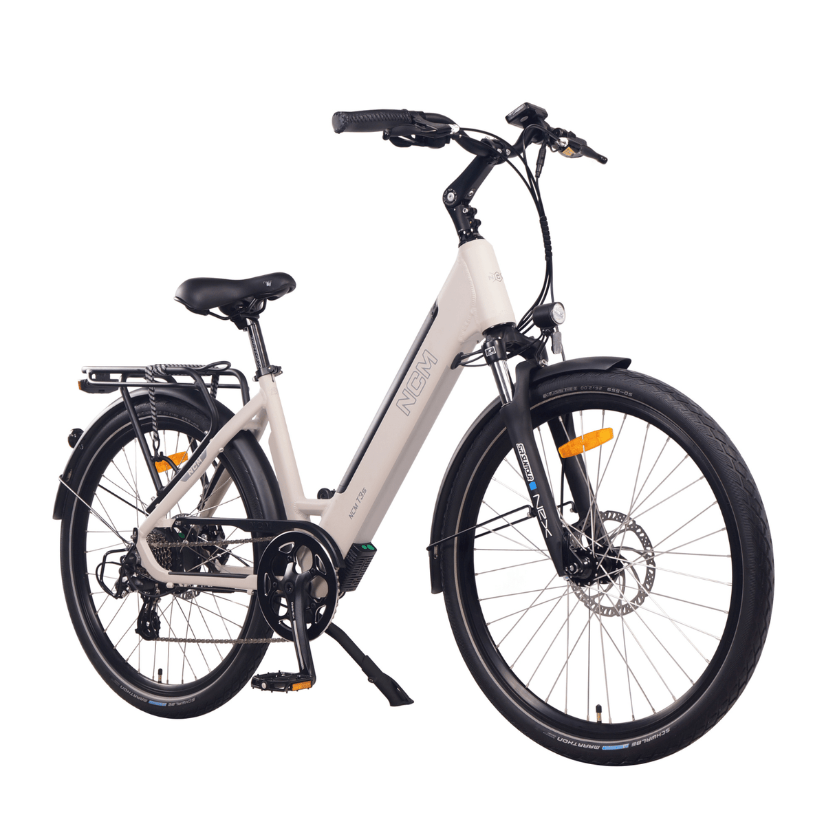 ncm citybike NCM T3S Step-Thru Trekking E-Bike, City-Bike, 250W, 48V 12Ah 576Wh Bat – Crooze