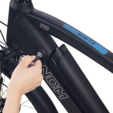 NCM T3 Trekking E-Bike, City-Bike, 250W, 48V 12Ah 576Wh Battery - Black 28"