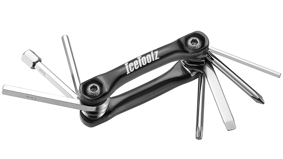 Icetoolz Urban 8 Stainless Steel Multi-Tool Set 8 Function