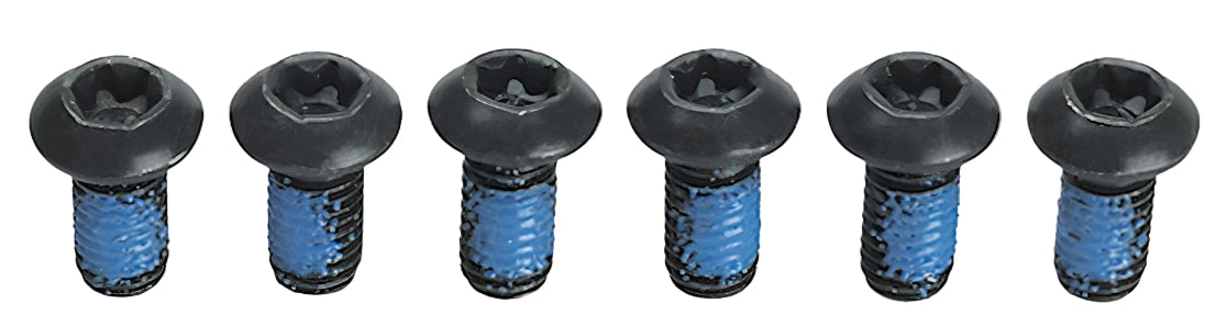 Avid Rotor Bolt Kit T25 Torx, Set of 6