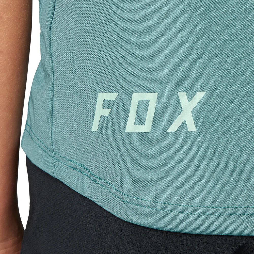 Fox YOUTH RANGER SS JERSEY - Sea Foam BACK PRINT