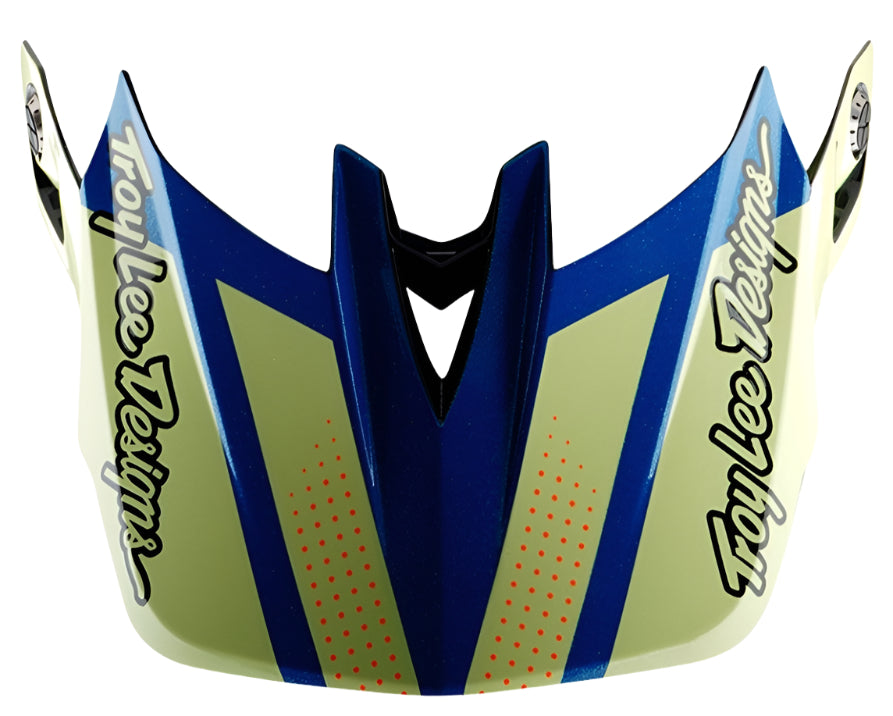 Troy Lee Designs D4 VISOR  DRIP YELLOW