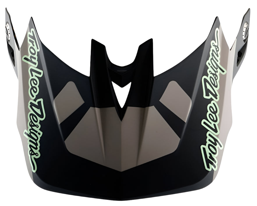 Troy Lee Designs D4 VISOR OPTIC TIMBER