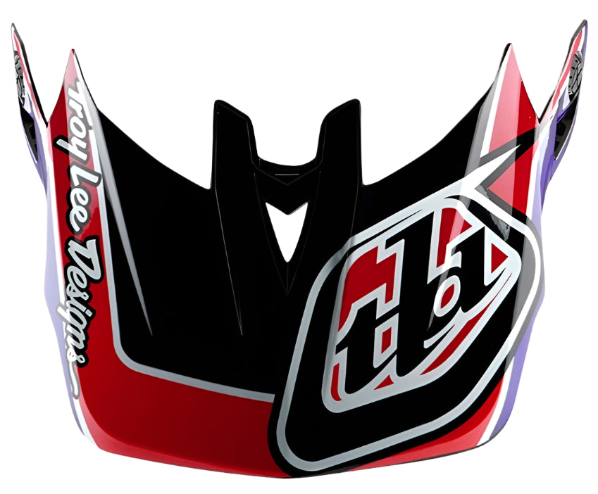 Troy Lee Designs D4 VISOR LINEAR BLACK