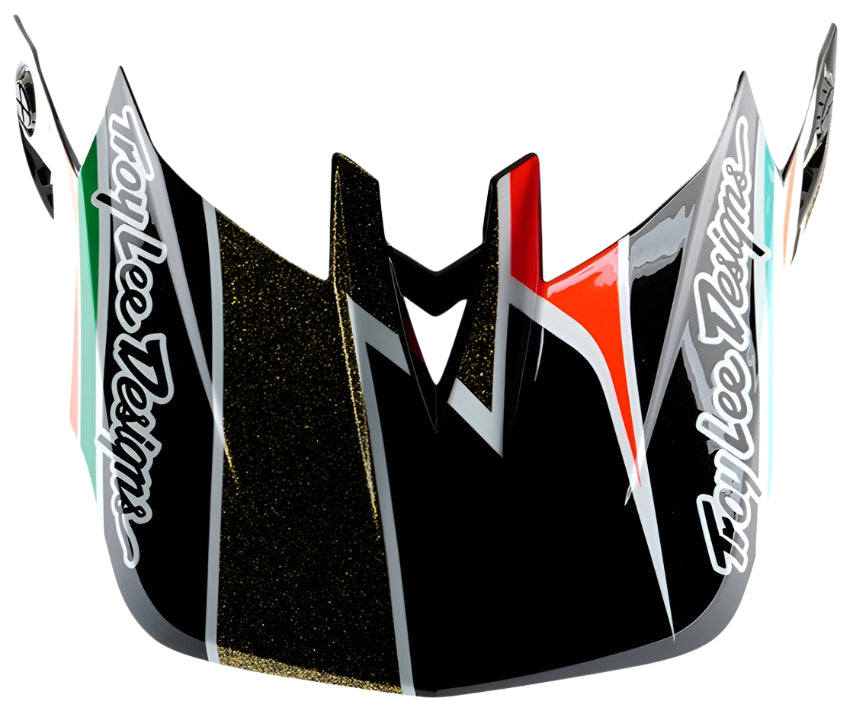 Troy Lee Designs D4 VISOR  FRAMES BLACK / GOLD