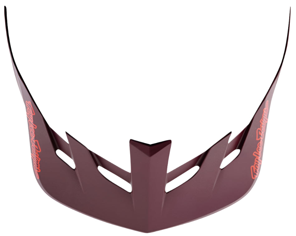 Troy Lee Designs FLOWLINE SE VISOR BADGE MAROON